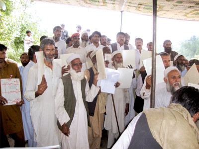 land ownership for marghazar farmers 42 year long struggle pays off