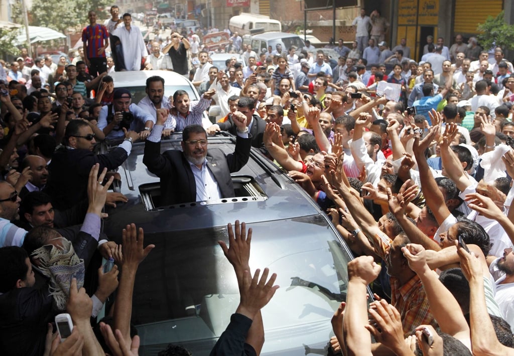 muslim brotherhood wins egypt presidential election