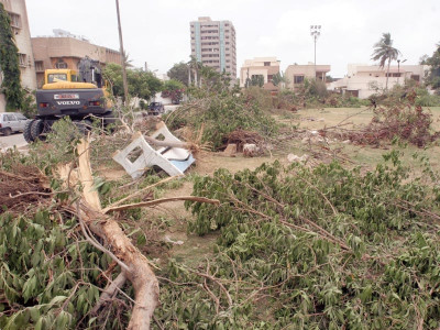 hockey ground shc issues stay order on rs60m project in pechs