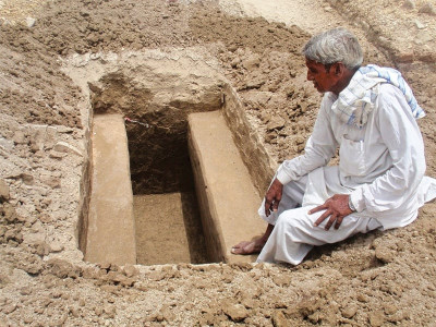 for some hanging around a graveyard is the only way to reap a decent livelihood