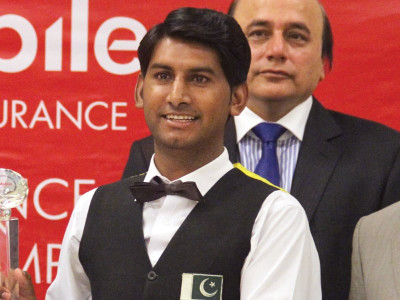 snooker asjad brings shahram back down to earth