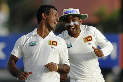 sri lanka close in on big win over pakistan sri lanka close in on big win over pakistan