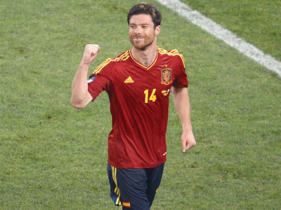 euro 2012 ton up xabi satisfied with performance