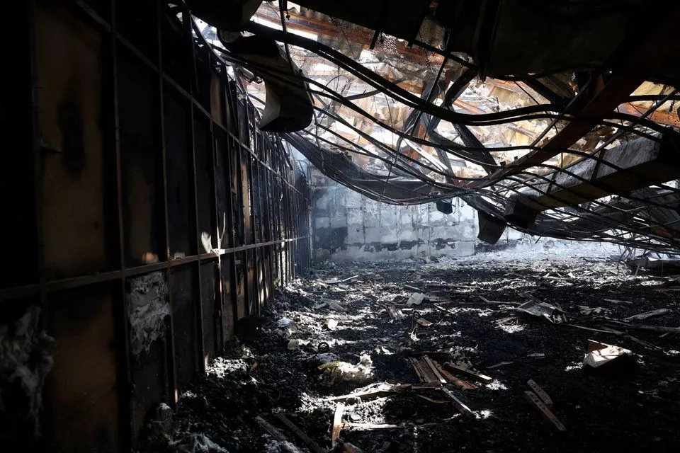 a view of the aftermath of the fire in evin prison in tehran iran october 17 2022 majid asgaripour wana west asia news agency via reuters a view of the aftermath of the fire in evin prison in tehran iran october 17 2022 majid asgaripour wana west asia news agency via reuters