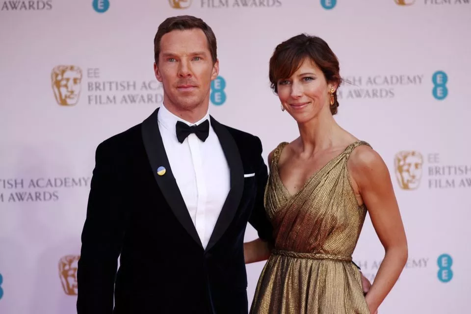 benedict cumberbatch and sophie hunter arrive at the 75th british academy of film and television awards bafta at the royal albert hall in london march 13 2022 reuters benedict cumberbatch and sophie hunter arrive at the 75th british academy of film and television awards bafta at the royal albert hall in london march 13 2022 reuters