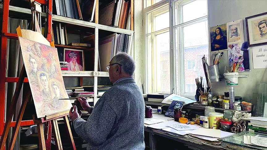 uyghur artist reflects on kyrgyz author s works uyghur artist reflects on kyrgyz author s works