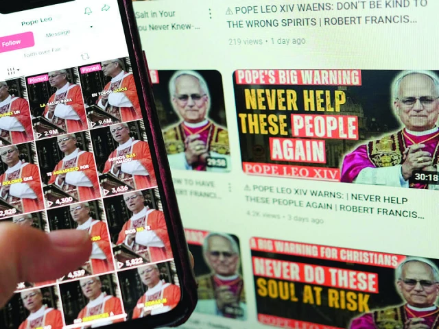 experts warn of the dangers of fabricated ai content photo afp experts warn of the dangers of fabricated ai content photo afp