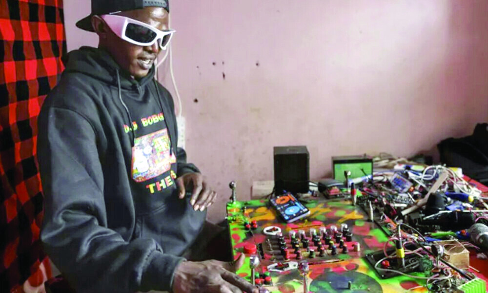 mwangi learned his skills fixing electronic devices in his village photo afp