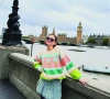 hania flaunts her collection of wacky knits in london