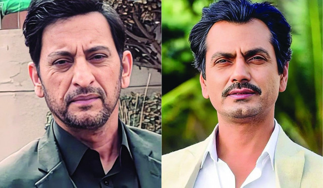 mairaj may be tired of the comparison but there is no denying the actors look alike photos file mairaj may be tired of the comparison but there is no denying the actors look alike photos file