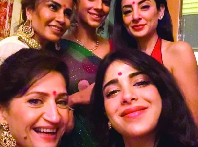 sonya hussaiyn attends star studded diwali celebrations