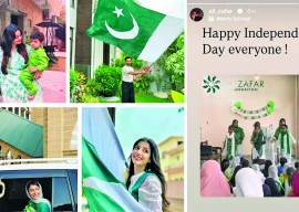 showbiz shines in green and white