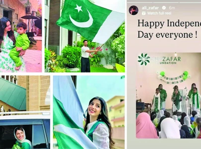 showbiz shines in green and white showbiz shines in green and white