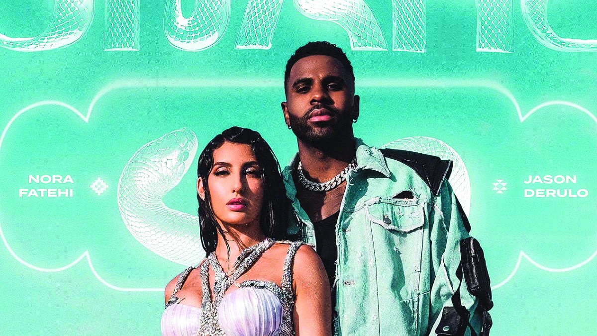 fatehi and derulo star in the high octane music video photo file