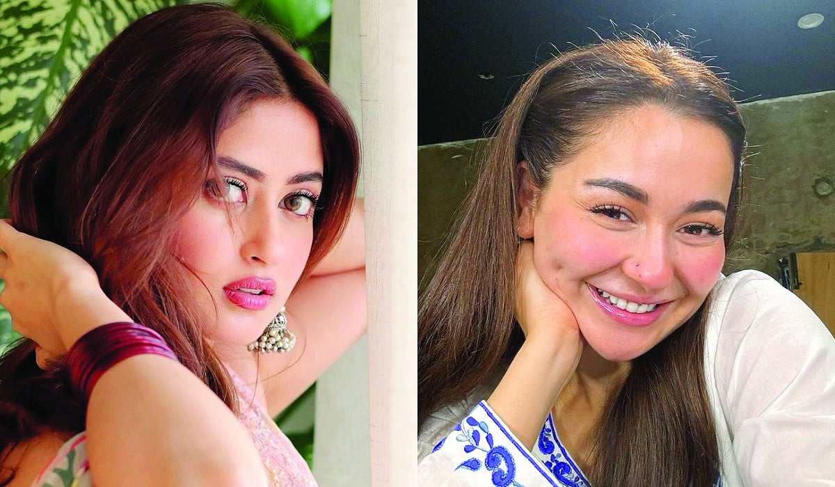 sajal ali and hania aamir are among nadeem s top leading ladies photos file