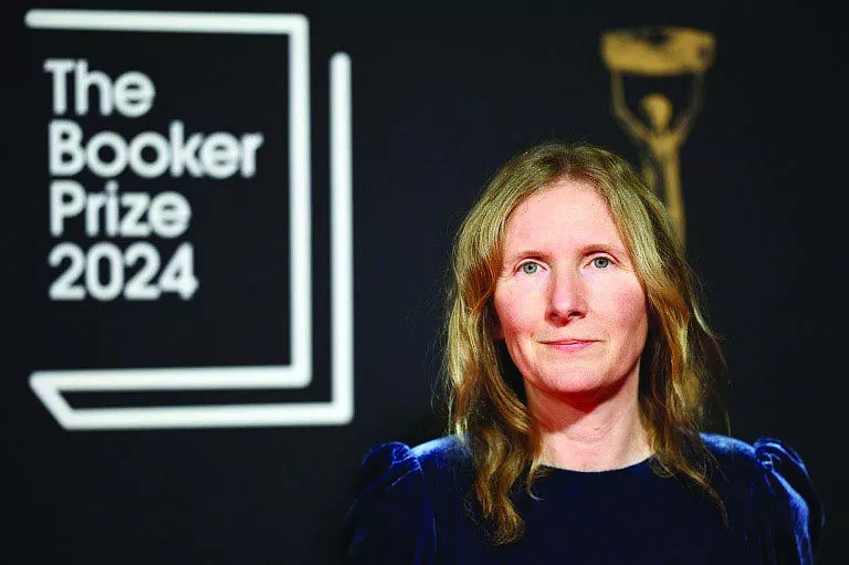 harvey is the first female author to win the prize since 2019 photo afp harvey is the first female author to win the prize since 2019 photo afp