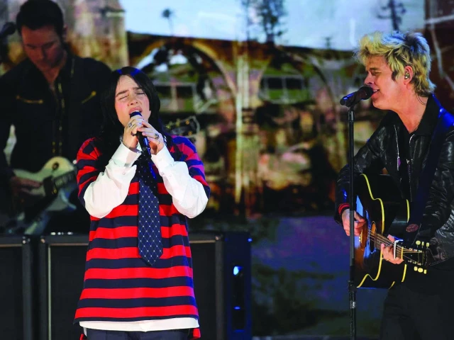 lady gaga and green day lit up the stage photo reuters lady gaga and green day lit up the stage photo reuters