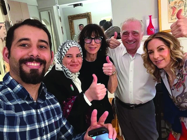 mosab and his wife maram hosted martin and two others photo instagram mosab and his wife maram hosted martin and two others photo instagram