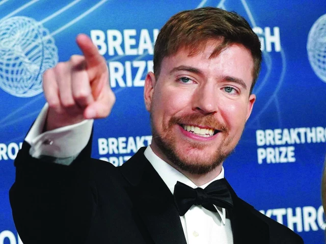 mrbeast became the most subscribed youtuber in 2024 photo file mrbeast became the most subscribed youtuber in 2024 photo file