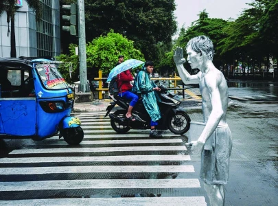 indonesia s silver men surviving on the streets