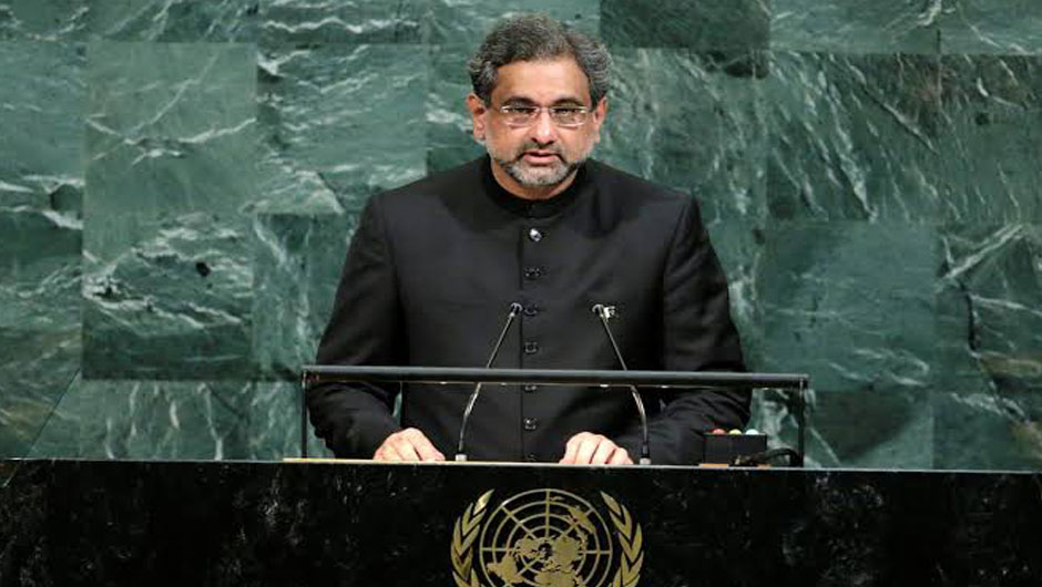 Former prime minister Shahid Khaqan Abbasi. PHOTO: REUTERS