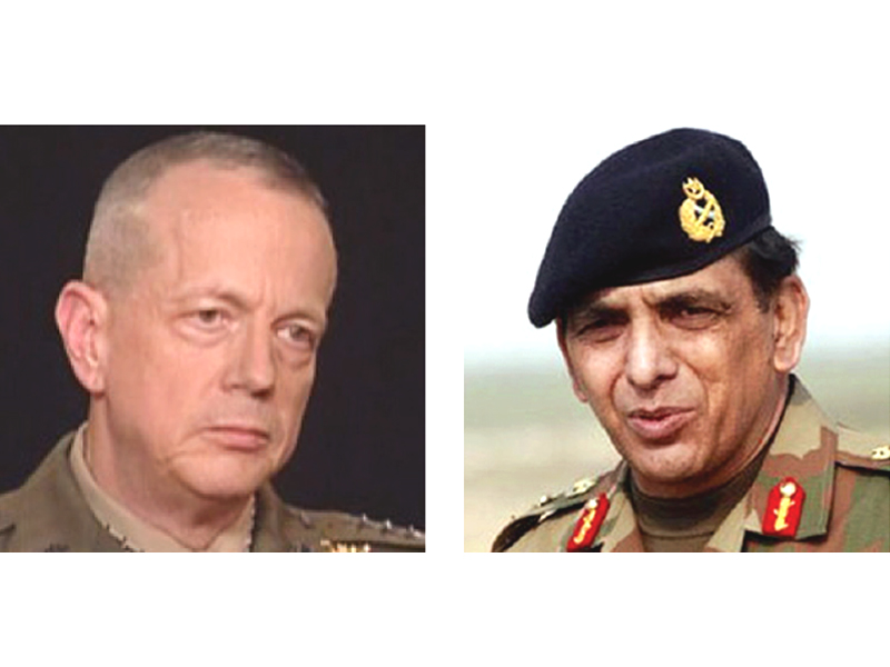 gen allen gen kayani meeting washington offers joint offensive against ttp