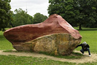 venezuelan tribe angry at sacred stone in berlin