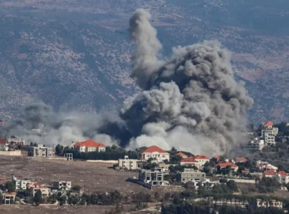 israel strikes across lebanon