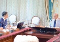 prime minister shehbaz sharif speaks with members of a chinese delegation in islamabad photo app