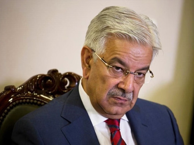 Khawaja Asif condemns banned JAAC, rejects 'anti-Pakistan agenda' in AJK