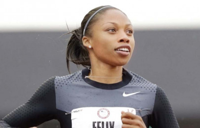 olympics felix runs fastest 200m in 14 years