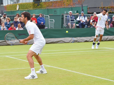 wimbledon 2012 aisam rojer bow out despite fightback