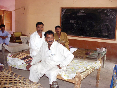 at a school in badin children learn how to interrogate criminals before the alphabet