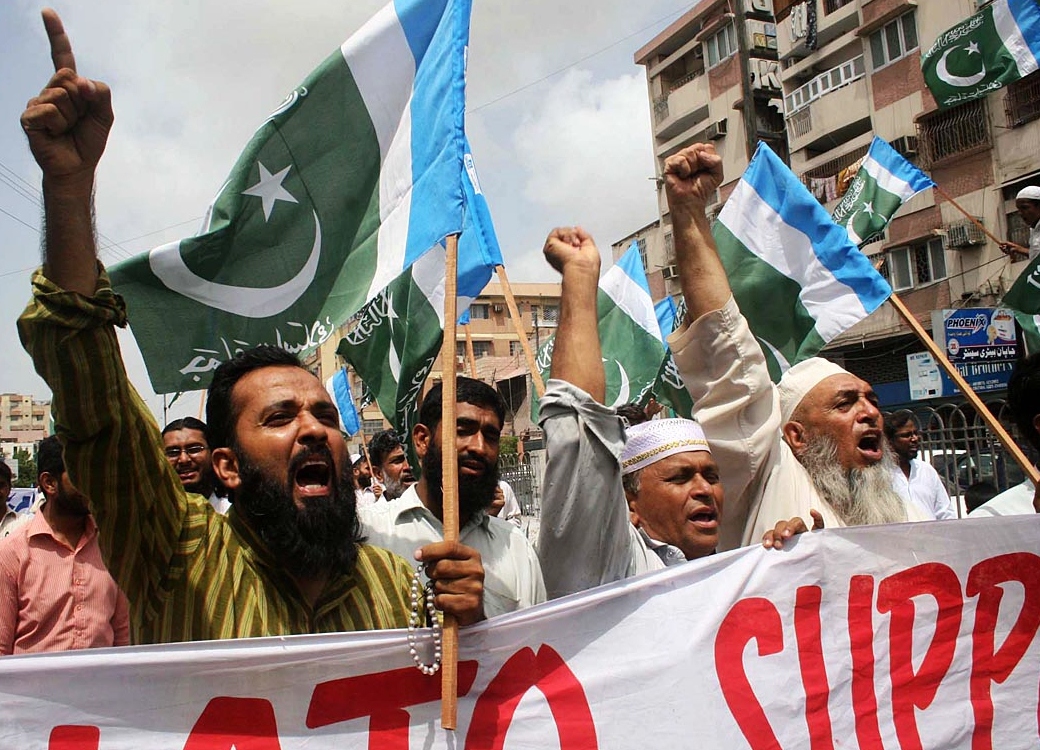 nato supply resumption religious parties protest across pakistan