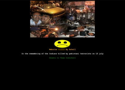 strike two indian hacker defaces two more pakistani websites