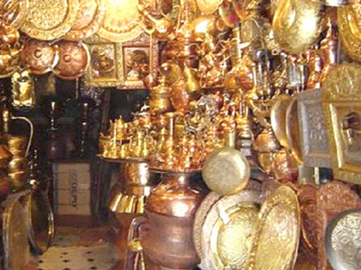 exhibition displays homemade goods