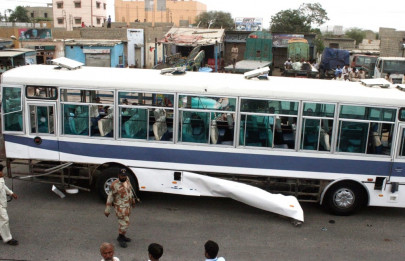 blast near suparco bus kills 1 injures 19 in karachi blast near suparco bus kills 1 injures 19 in karachi