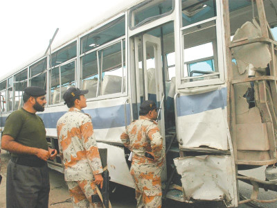 harrowing journey blast kills bystander injures 23 suparco employees harrowing journey blast kills bystander injures 23 suparco employees