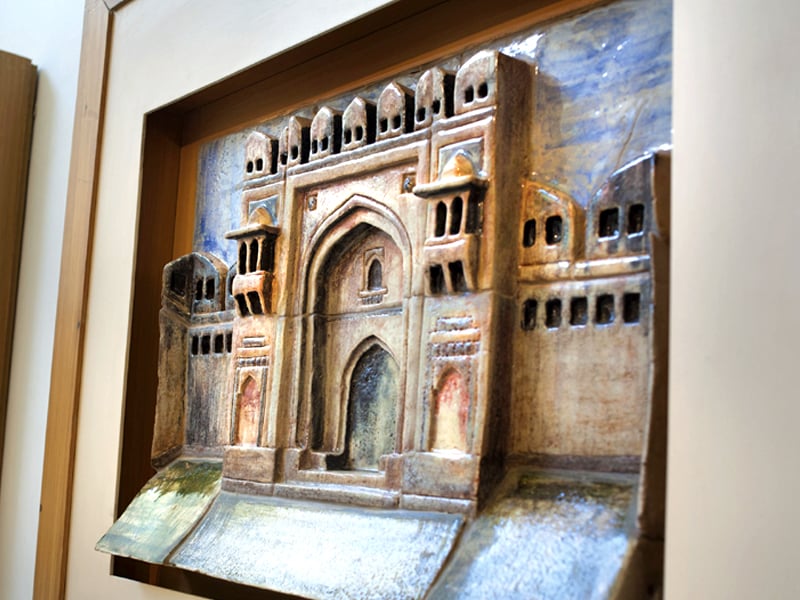 horeen amjad adds perspective to clay art