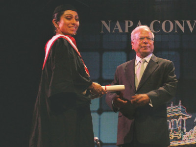 napa graduates leave the academy amid a musical cacophony napa graduates leave the academy amid a musical cacophony