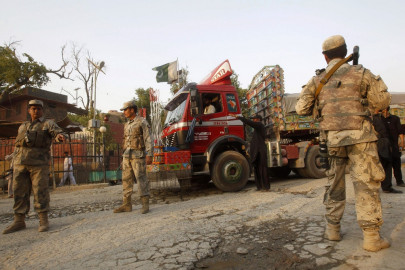 four nato containers pass into afghanistan