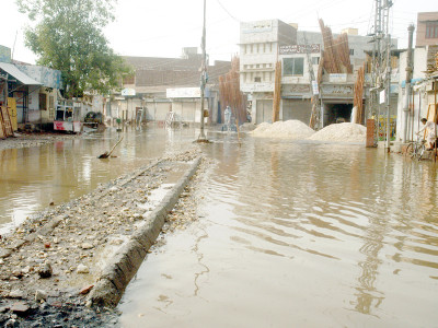 first rain rain water bothers city folks pleases desert people