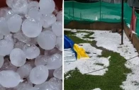 severe hailstorm ravages shangla crops orchards severe hailstorm ravages shangla crops orchards
