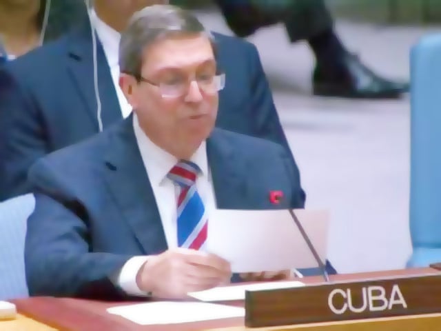 At UN, Cuba rallies support against 'ruthless' US blockade
