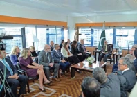 prime minister shehbaz sharif holds a meeting with a business delegation on the sidelines of the unga session in new york photo ppi