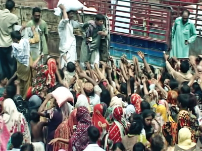 mismanagement woes stampede at flour bags distribution injures 16 mismanagement woes stampede at flour bags distribution injures 16