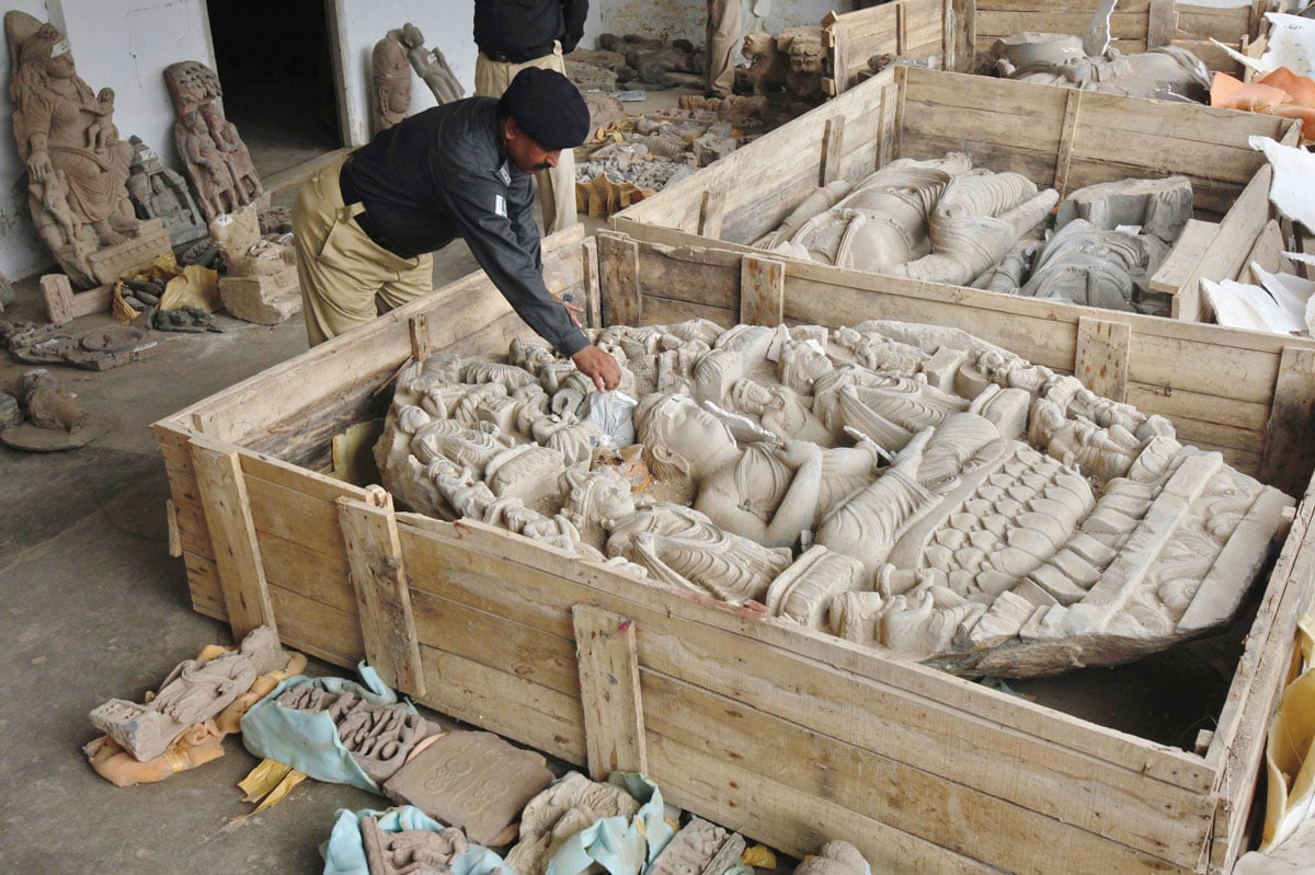 sindh archaeology dept seeks custody of gandhara relics