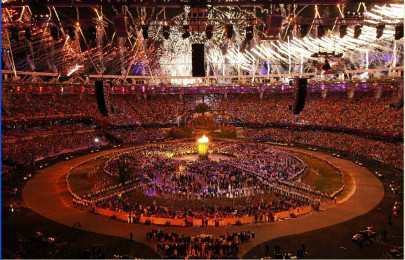 olympics london games open with fun filled show