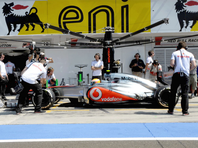 formula one hamilton on pole in hungary