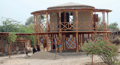 in return to the earth s wares villages shore up against vagaries of mother nature